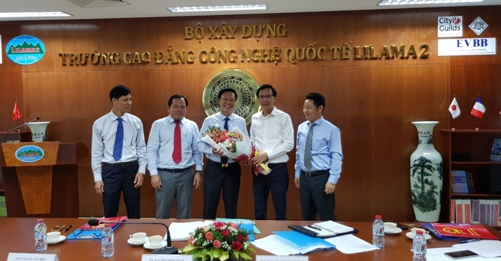 Ông Lê Quang Trung được bổ nhiệm Quyền Chủ tịch Hội đồng Trường Cao đẳng công nghệ quốc tế Lilama2